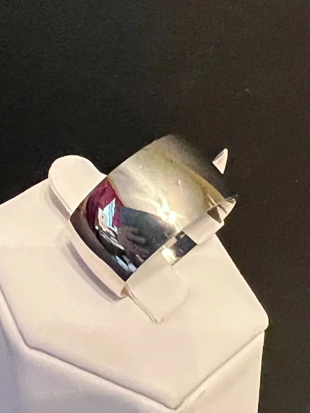 10mm Unisex Stainless Steel Wedding Band Ring Size 8, 9, 9.5, 10, 10.5 (001)